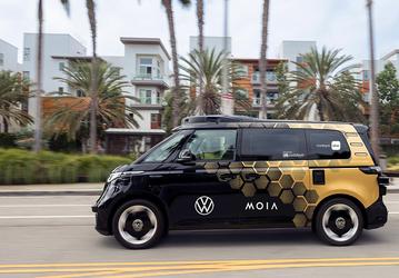 Volkswagen и Uber запускают тесты роботакси ID. Buzz в Лос-Анджелесе