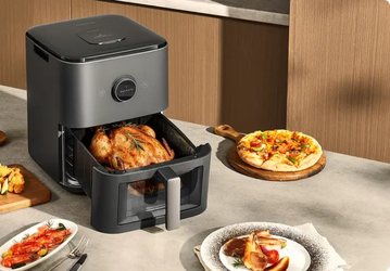 Xiaomi выпускает на мировой рынок новейший аэрогриль Mijia Smart Steam Air Fryer на 7 л