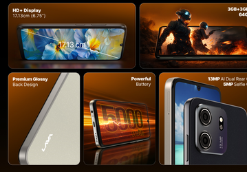80-долларовый смартфон с Android 15, экраном 90 Гц, IP64, FM-радио и разъёмом 3,5 мм. Представлен Lava Bold N2 Lite