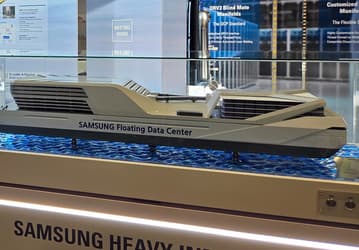 Samsung представила плавучий дата-центр на 50 мегаватт. Он похож на круизный лайнер