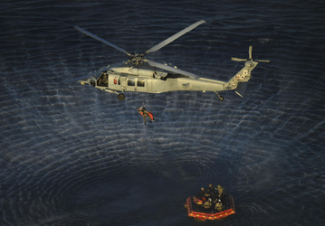 NASA показало эвакуацию астронавтов лунной миссии в высоком разрешении. Опубликовано много зрелищных фото