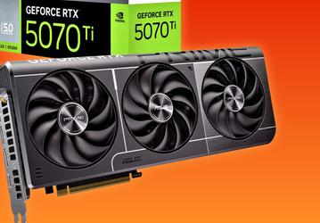 Компания Asus собирается ещё сильнее урезать производство GeForce RTX 5070 Ti ради RTX 5080
