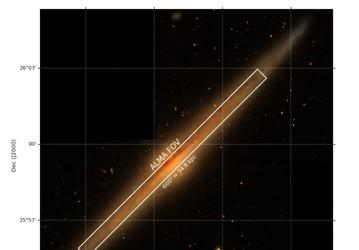 Телескоп ALMA раскрыл структуру гигантских молекулярных облаков в галактике NGC 4565