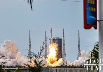 Китайский грузовой корабль «Тяньчжоу-10» успешно пристыковался к орбитальной станции «Тяньгун»