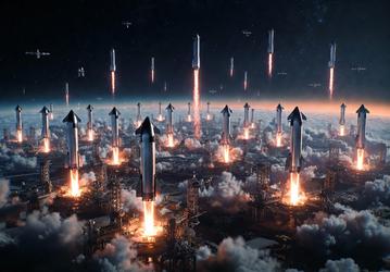 Starship собираются запускать чаще, чем раз в час: более 10 000 запусков в год, каждый из которых будет выводить более 200 тонн полезной нагрузки