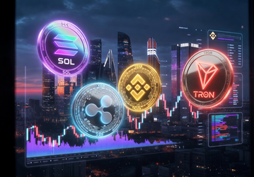 МосБиржа запускает расчет индексов Solana, Ripple, Tron и Binance Coin