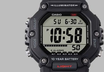 Casio выпустила дешевые часы, которые 10 лет работают на одной батарейке: AE1600HX оценили в 46 долларов