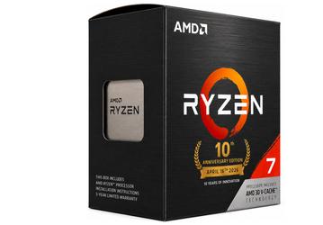 Возвращение легенды: AMD Ryzen 7 5800X3D снова в продаже, но уже в качестве юбилейной версии