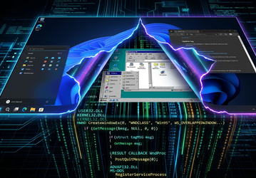 Microsoft признала, что Windows 11 держится на коде из Windows 95