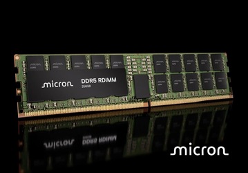 Представлена память Micron DDR5 RDIMM на 256 ГБ: на 40% быстрее и энергоэффективнее существующей
