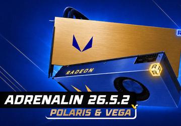 AMD вспомнила про старые видеокарты Polaris и Vega — выпущен свежий драйвер