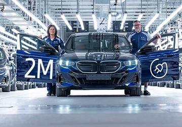 BMW Group преодолела рубеж в 2 миллиона электромобилей: юбилейная модель сошла с конвейера в Германии