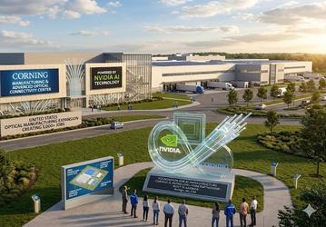 Оптическое ускорение: Nvidia и Corning создают в США гигантский кластер по производству систем связи для ИИ