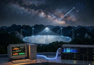 Китайский радиотелескоп FAST перепроверяет сигналы легендарного SETI@Home в поисках инопланетного разума