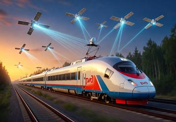 Российский аналог Starlink в поездах: начались тесты спутникового интернета «Рассвет»