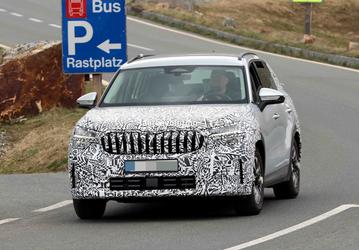 Обновленный Skoda Kodiaq 2027 тестируют в Альпах: машину показали на фото