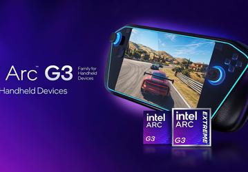 Intel представила процессоры Arc G3 для портативных игровых консолей. Они будут быстрее Ryzen Z2
