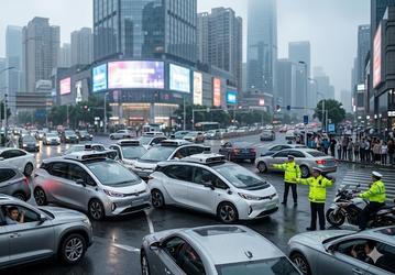 Китай приостановил выдачу лицензий на новые беспилотные такси после инцидентов с блокировкой улиц