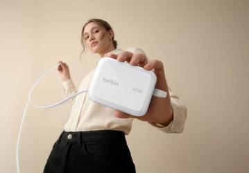 Belkin представила 45-ваттную GaN-зарядку с автоматически убирающимся кабелем — всего 28 долларов