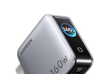 Пять портов, 160 Вт и цветной экран с эмодзи: зарядка Ugreen Nexode Pro 160W вышла в Европе с ценой 90 евро