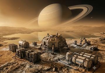 Титан может стать топливной базой для дальних космических миссий: NASA изучает запасы углеводородов крупнейшего спутника Сатурна