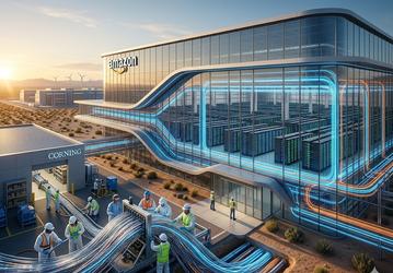 Amazon заключила многомиллиардный контракт с Corning на оптоволокно для расширения ИИ-инфраструктуры в США