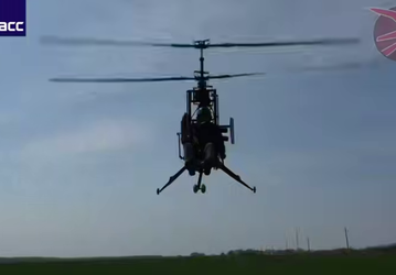 Представлен российский микро-вертолет. Он собирается на месте за полчаса и совмещает маневренность квадроцикла и вертолета