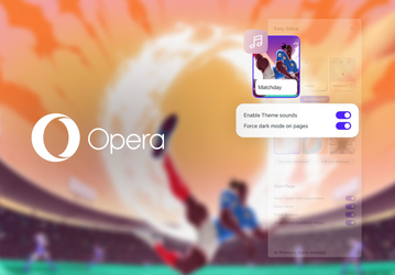 По запросам пользователей: в браузере Opera One запустили новый интерфейс для настройки тем