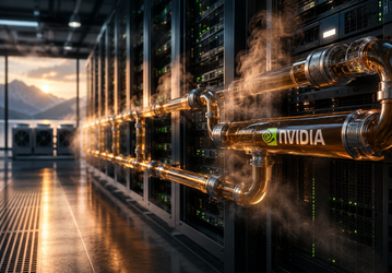55°C вместо холодильников: Nvidia придумала охлаждать серверы дата-центров горячей водой