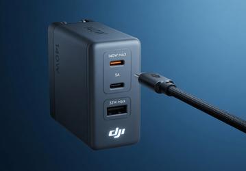 Представлена первая зарядка от DJI — и сразу на 140 Вт, на основе технологии GaN