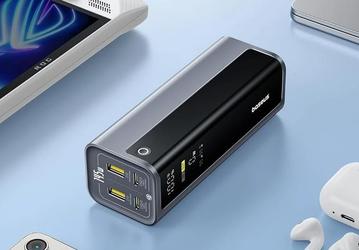 20 800 мАч и 145 Вт. Представлен новый мобильный аккумулятор Baseus EnerGeek GP12