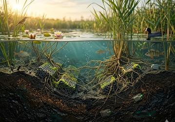 Бактерии научились добывать электричество прямо на дне водоёмов