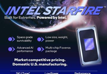 Intel представила космические процессоры Starfire, и они максимально современные
