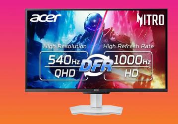 1000-герцевый монитор за 700 долларов. Acer представила Nitro XV273U F5 