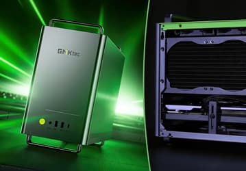 GMKtec умудрилась разместить в компактном корпусе объемом 14,6 литра топовый Ryzen 9 9955HX3D, GeForce RTX 5070 и СЖО. ПК оценили в 2500 долларов