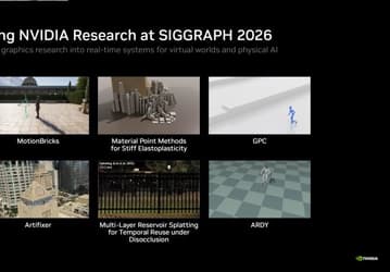 Nvidia показала 22 разработки для работы с «физикой» с помощью ИИ