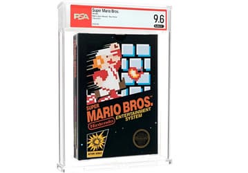 3 млн долларов отдали за почти 40-летний запечатанный картридж с игрой Super Mario Bros.