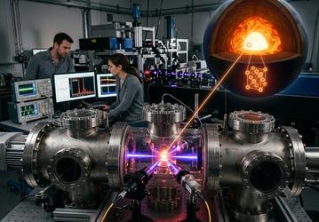 Учёные воспроизвели давление в 3 миллиона атмосфер и температуру 5000 °C, чтобы изучить прочность железа в условиях ядра Земли