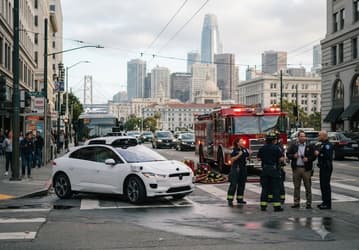 После сбоев Waymo США хотят ввести единые правила для роботакси при чрезвычайных ситуациях
