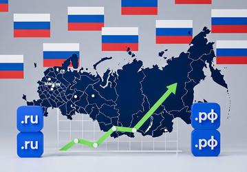 Число владельцев доменов в зонах ru и .рф увеличивается быстрее количества самих сайтов