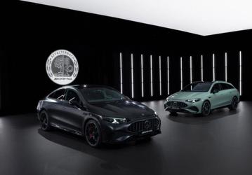 Рассекречен полностью электрический седан Mercedes-AMG: 671-сильный электрический CLA с режимом дрифта