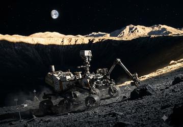Без приказов с Земли: ESA создает космических роботов с «физическим интеллектом» для темных кратеров Луны и планет