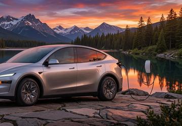 Огромный внешний аккумулятор. Функция Tesla PowerShare появилась в длинной Model YL — запитать целый дом всё равно не получится