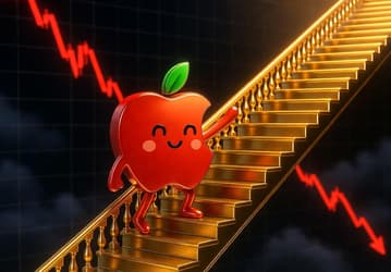 Apple показала рекордные продажи и прибыль, но акции рухнули на 10%