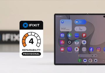 Новенький складной Samsung Galaxy Z Fold8 плох по ремонтопригодности. Авторы iFixit поставили ему всего 4 балла