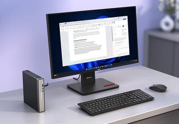 «Литрушка» Lenovo с новейшим процессором Intel внутри. Компания представила мини-ПК ThinkCentre Neo 50q Gen 7