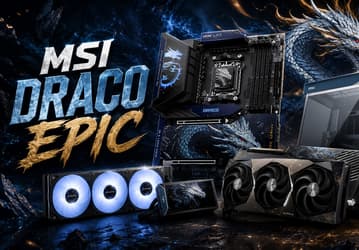MSI выпустила драконью серию в честь своего 40-летия. В линейку Draco Epic включили видеокарты, системные платы и прочее
