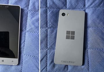 Таким должен был быть смартфон Microsoft ещё до покупки Nokia. В Сети появились фото прототипа Surface Phone на Windows Phone 8.1