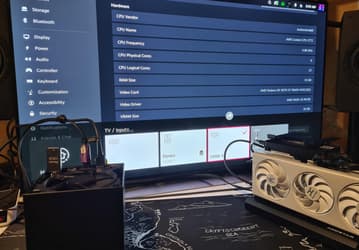 К Steam Machine подключили Radeon RX 9070 XT, но пришлось вытащить из ПК SSD. Пользователи начинают экспериментировать со своими устройствами