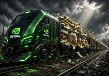 Nvidia всего за кватал выручила почти 100 млрд долларов и объявила о вложении в ИИ ещё 108,5 млрд